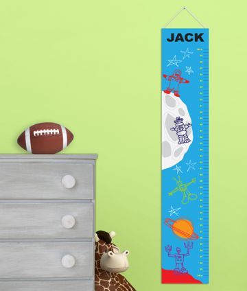 KIDS CHILDS GROWTH CHART HEIGHT Measuring WALL CANVAS Banner 