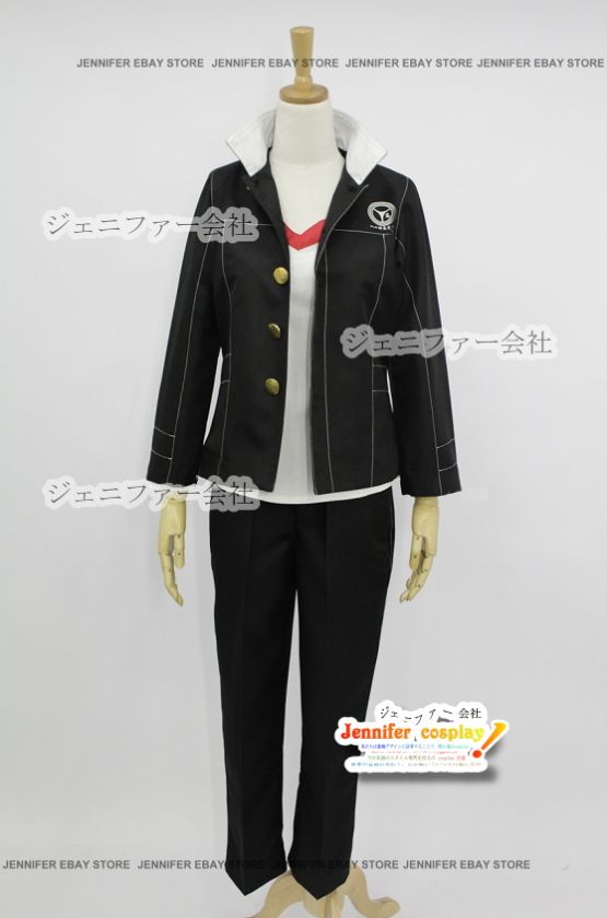 Persona 4 Chie Satonaka Cosplay Costume Anly Size Material Warm  