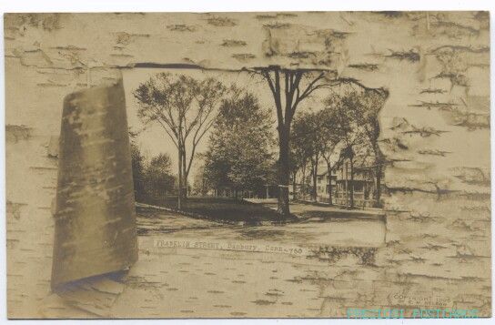 Nelson RPPC Franklin Street DANBURY CT Conn ca1906  