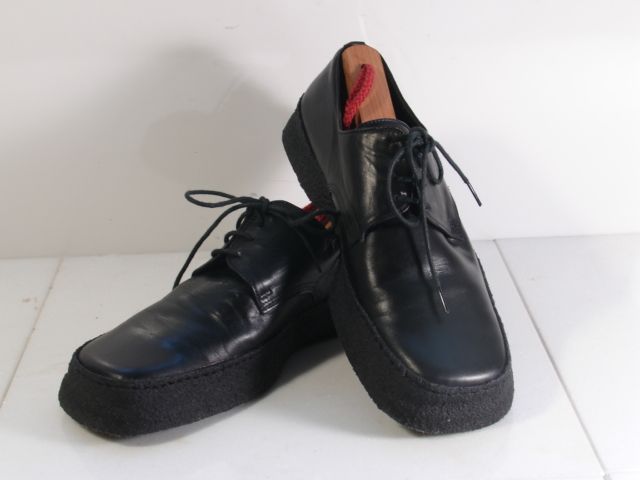 Jil Sander Black Leather Derby EU 35 M / US 5 B  