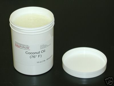 Coconut Oil (76 Degrees F) 16 oz.  