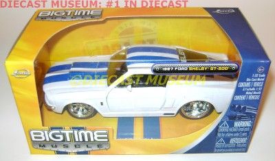 1967 SHELBY GT500 BIGTIME MUSCLE 132 DIECAST JADA RARE  