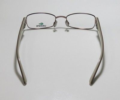   48 18 130 BROWN COLOR EYEGLASSES/GLASSES/FRAME CROCODILE LOGO  