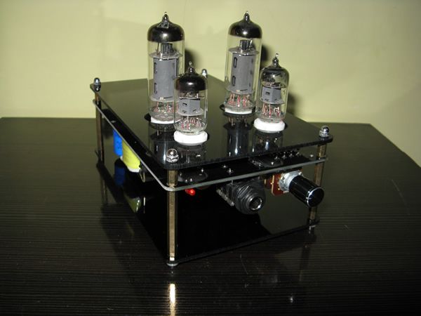 2Pcs 6J1+6P1 High End Headphone Evacuated Tube Preamplifier HB  