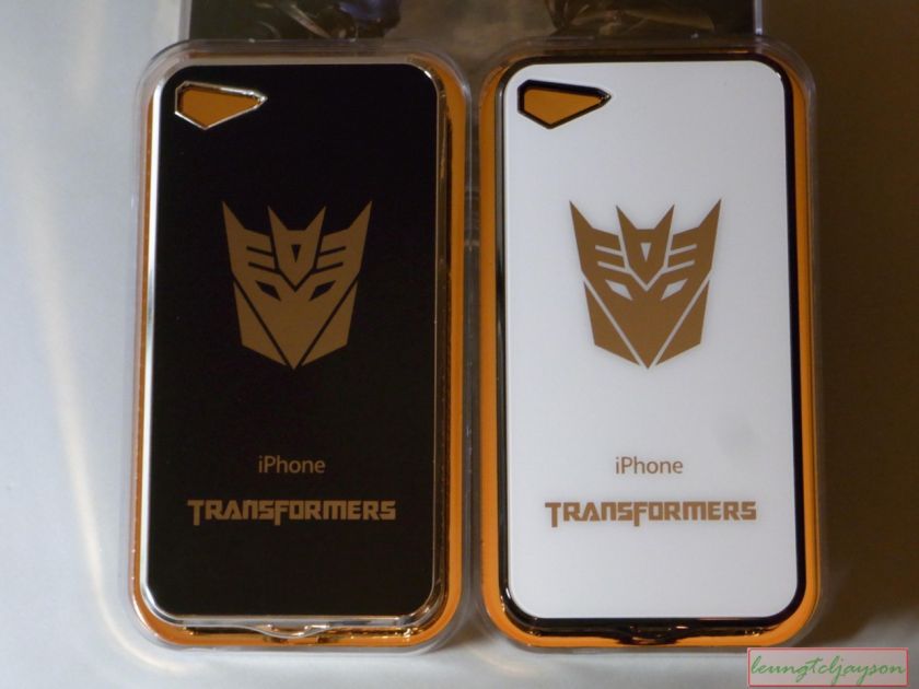 Luxury Designer Transformers Film Plating Hard Case Cover iPhone 4G 4S 