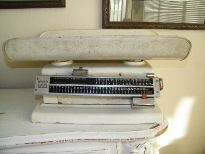 Vintage Detecto Doctors Doctors Infant Scale White 31 lbs 5225 Pounds 