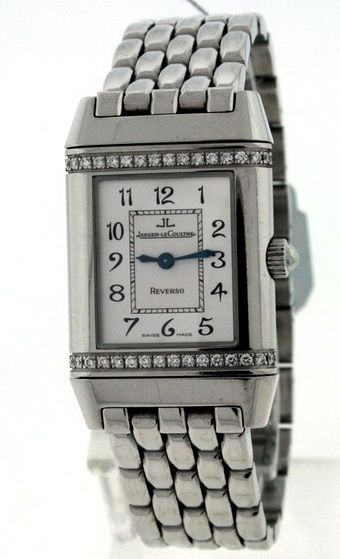 Jaeger LeCoultre Reverso Duetto Florale Ladies Watch.  