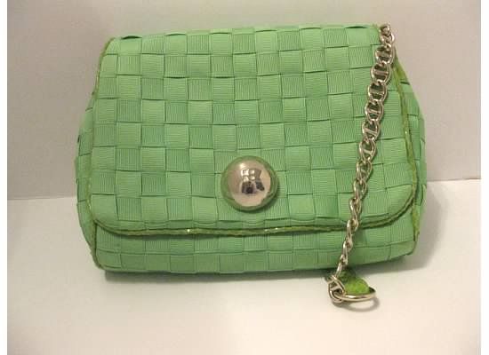 NEW Kate Spade Stella Bay Point Small Green Clutch NWT  