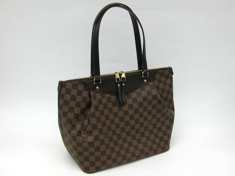 Auth LOUIS VUITTON Westminister GM Shoulder Bag Damier Ebenu N41103 