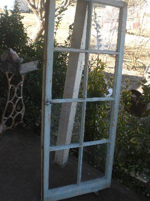   up this neat window at an estate sale outside of dallas texas this