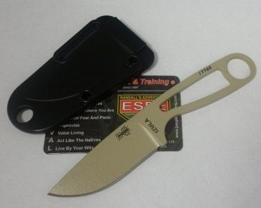 ESEE Izula Desert Tan Survival Knife W/Sheath Izula DT  