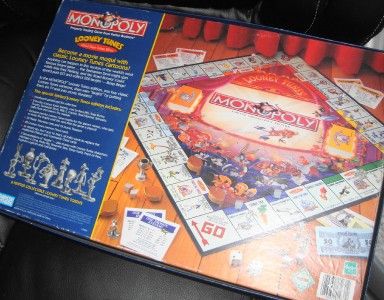 LOONEY TUNES CLASSIC CARTOON LIMITED COLLECTORS EDITION MONOPOLY 