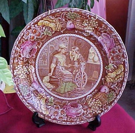 RARE Rowland & Marsellus Co Staffordshire Plate  