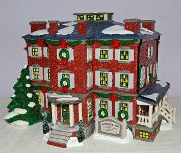 DEPT.56 SNOW VILLAGE OLD CHELSEA MANSION MAGNIFICENT  