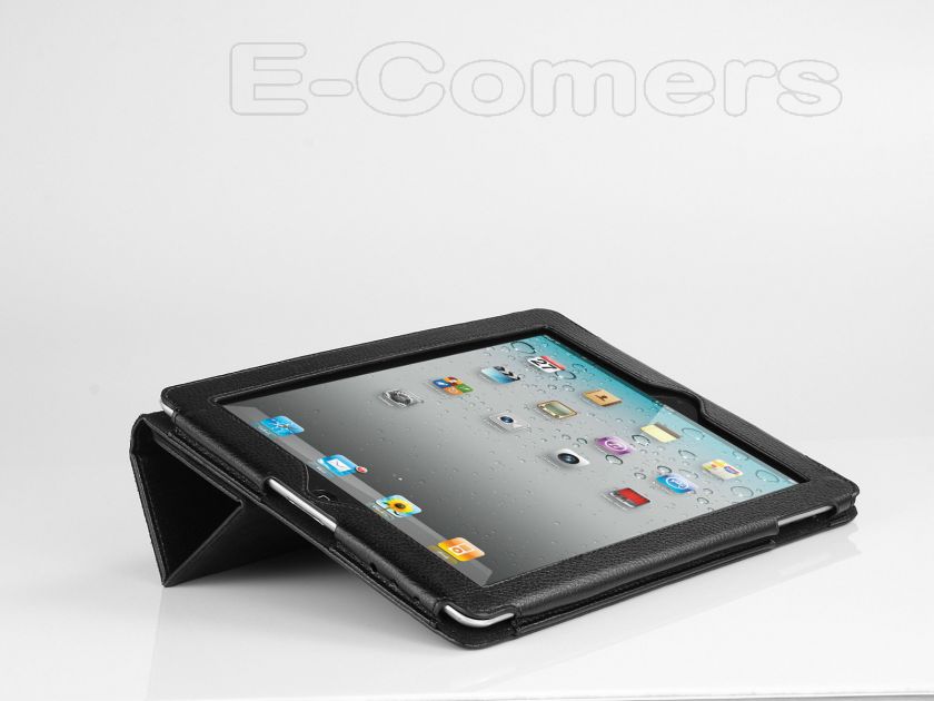 For Apple New iPad 2 3 3rd Slim Magnetic PU Case Smart Cover Stand W 