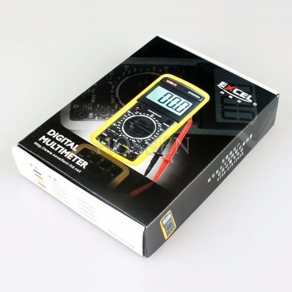 Digital Multimeter Amp &Volt Tester Tool Xiole DT9205A Diode and 