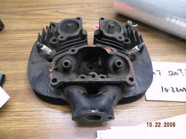 CYLINDER HEAD A7 TWIN 500 BSA ENGINE MOTOR PART  