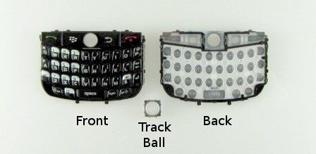 OEM BLACKBERRY JAVELIN 8900 KEYPAD WITH TRACKBALL USA  