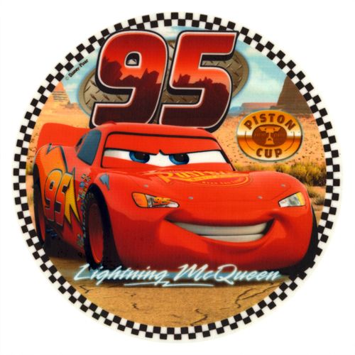 DISNEY CARS LIGHTNING MCQUEEN  EDIBLE IMAGE CAKE ICING  