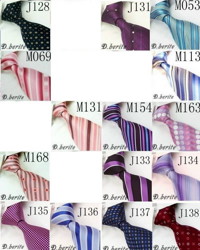 pcs Mens Tie Silk Handmade Woven Necktie wholesal  