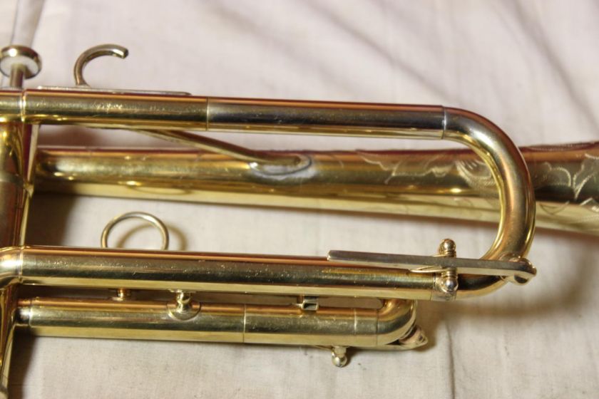 Martin Committee Trumpet ORIGINAL GOLD PLATE XTRA ENGRA  