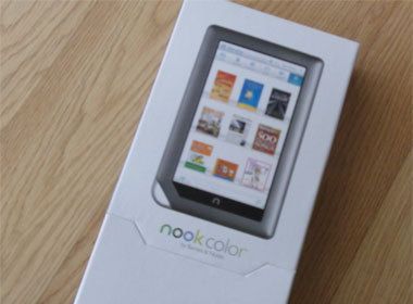 NOOK COLOR  Total 16GB Memory Wi Fi 7in eReader Tablet 