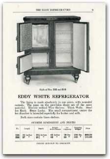 History of Ice Boxes & Refrigerators ~ Catalogs on DVD  