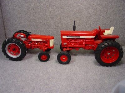 Two Ertl International Tractors 116 scale   350 Utility, Farmall 856 