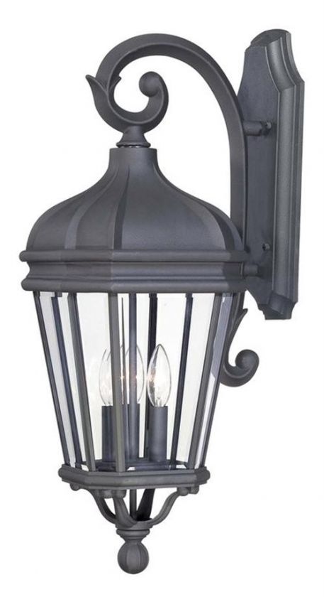 Minka Harrison 3 Light Outdoor Wall Lantern 8692 66  