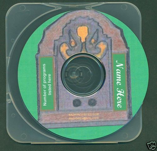 AUDITION PROGRAMS~ RADIO OLDIES~ CD~otr shows~L@@K  