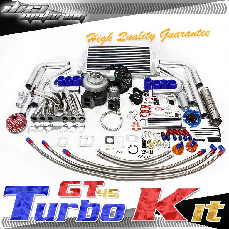 SUPRA 1JZGE 1JZ GE GT45 TURBO KIT OIL COOLER/MANIFOLD  