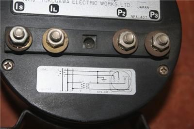 YOKOGAWA ELECTRIC YEW POWER FACTOR METER / TEST 2000V  