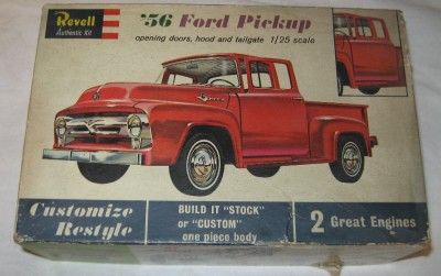 Revell 1/25 56 Ford Pickup Truck Model Kit # H 1283  