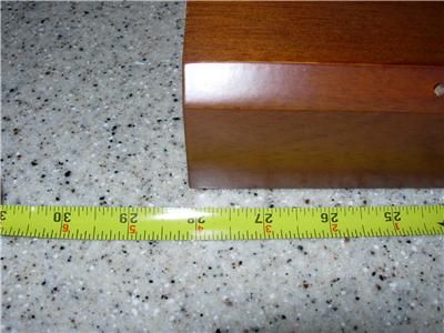  CHERRY FINISH SQUARE TAPERED SHAKER STYLE WOOD TABLE LEGS 28  
