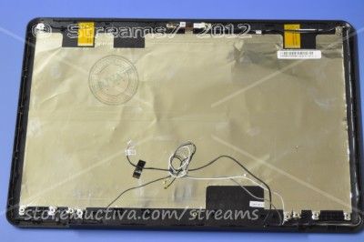   Satellite L505 L505D 16 LCD BACK COVER w/ WEBCAM & Antennas  