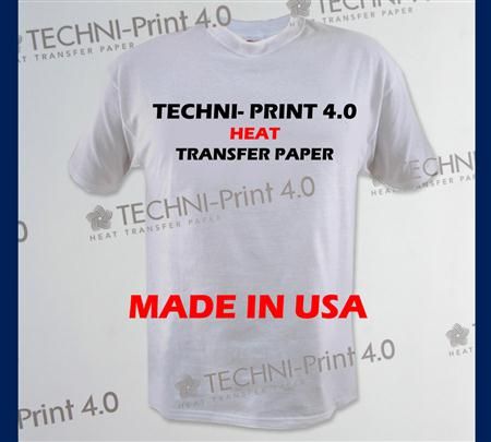 Techni Print 4.0 Laser Heat Transfer Paper 8.5x11 25  