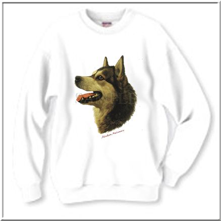 RJM Alaskan Malamute Dog SWEATSHIRT S,M,L,XL,2X,3X,& 4X  