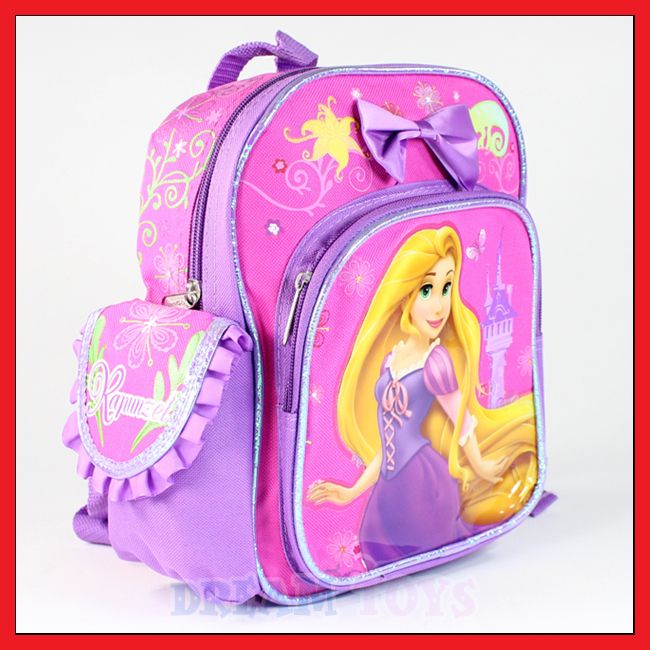Disney Tangled Rapunzel 10 Mini Backpack Girls Book Bag Toddler 