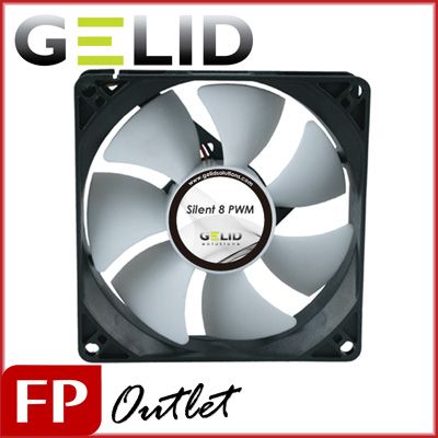 GELID SILENT 8 80mm PWM 4pin Intelligent IC PC Case Fan  