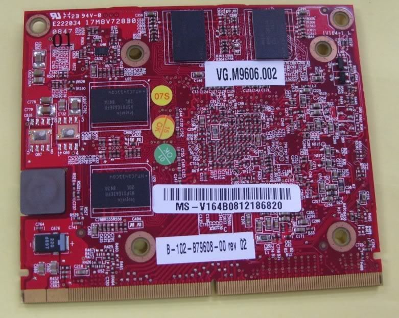 ATI HD 4650 HD4650 DDR3 1GB MXM VGA Video Graphics Card  