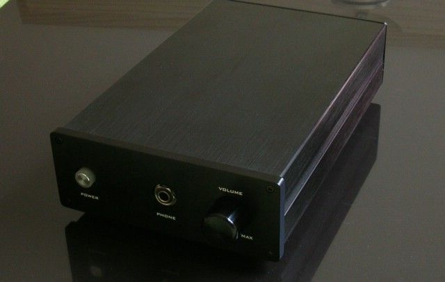 Finished New ver Headphone Amplifier Based Lehmann amp  