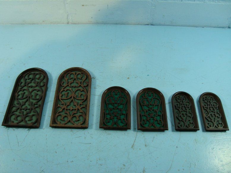 DUTCH CLOCK PART FRETWORK WINDOWS WARMINK CLOCKS  