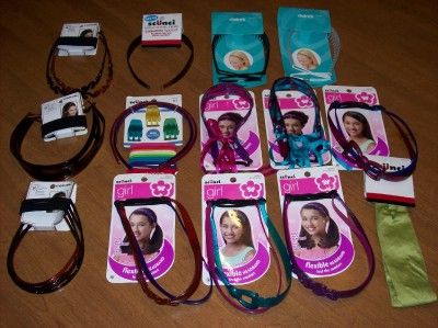 Scunci Headband Hair Tie Lot conair pink 10DiffCombos  