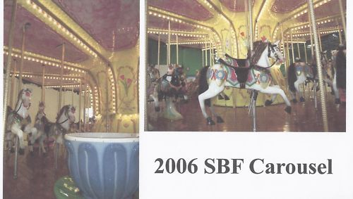 AMUSEMENT PARK CAROUSEL RIDE  