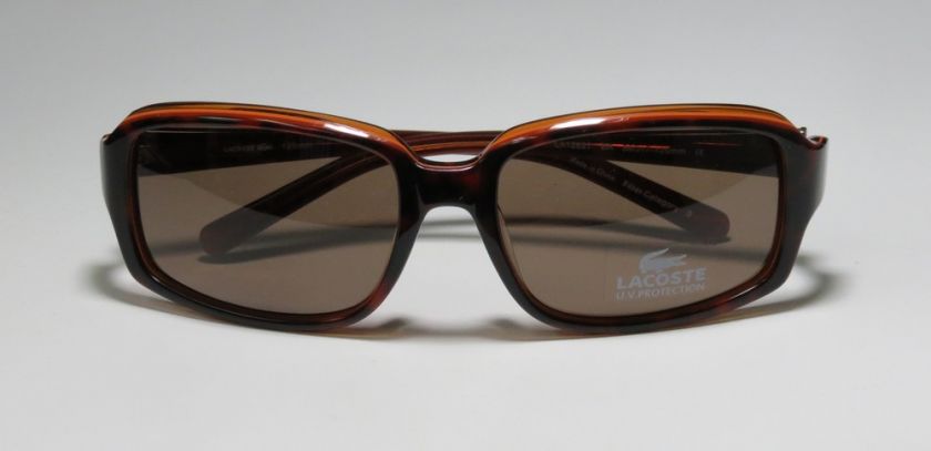   12627 HIP DARK HAVANA FRAME/TEMPLES BROWN LENSES SUNGLASSES WOMENS