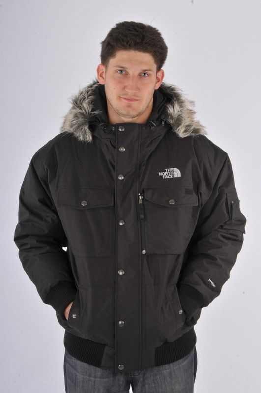 THE NORTH FACE MENS GOTHAM DOWN JACKET IN BLACK  