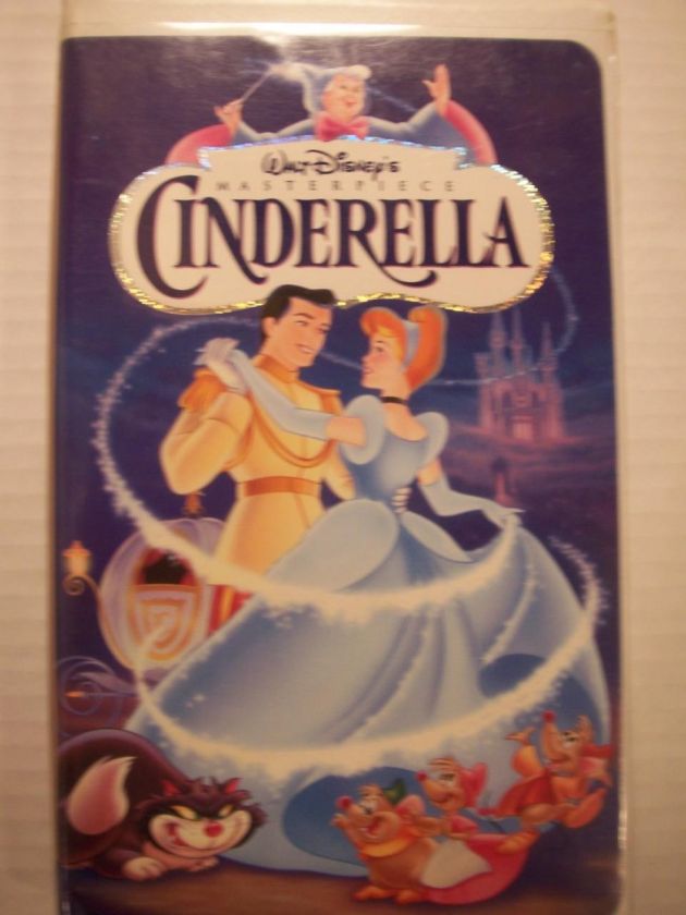 DISNEYS CINDERELLA Childrens VHS Tape 786936526530  