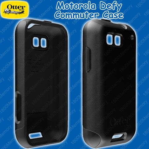 GENUINE OtterBox Commuter Case for Motorola DEFY Black  