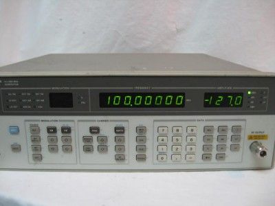 HP 8656B Signal Generator 0.1 990 MHz FS16193  