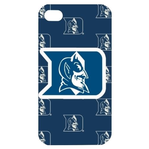 NEW Duke Blue Devils4 Image in iPhone 4 or 4S Hard Plastic Case Cover 